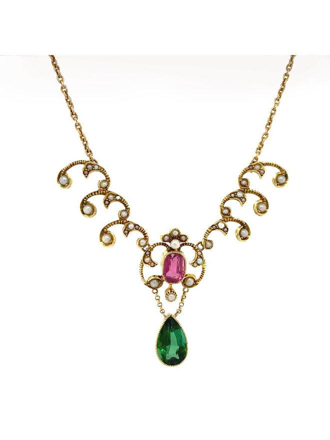 Vintage Gemstoned Necklaces | Vintage 