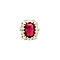 Queen's ring 925 - Ruby Ruby