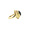 Gouden ring met granaat 14 krt