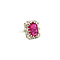 Queen's ring 925 - Hot Pink