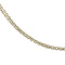 Gold length necklace anchor 43 cm 14 krt