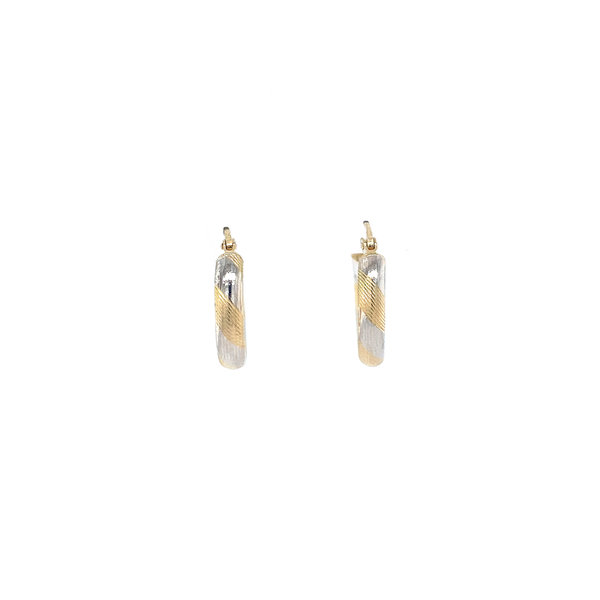Gold earrings 18 krt