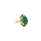 Gold ring with Turquoise 14 krt