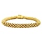 Gold Fope bracelet 22 cm 18 krt