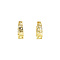 Gold fantasy earrings 14 krt