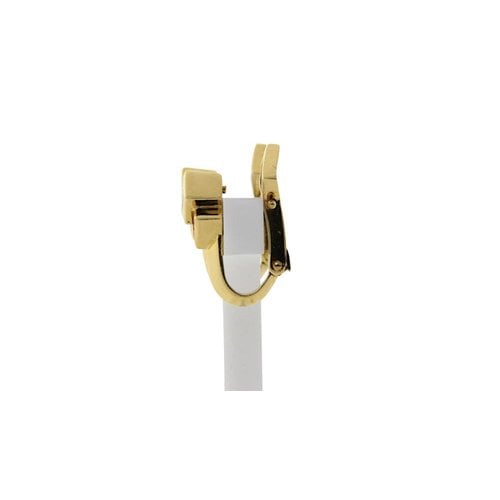 Gold ear clips with diamond 18 krt