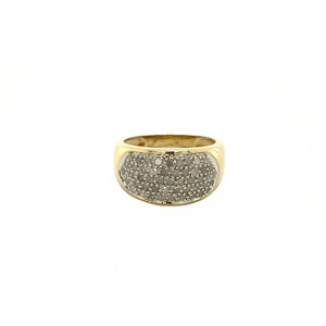 Ring met diamant 9 krt