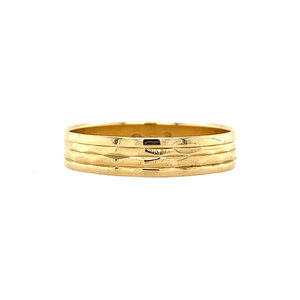 Gold wedding ring 14 krt