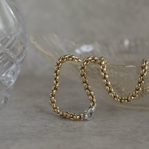 Gold choker 45.5 cm 14 lt