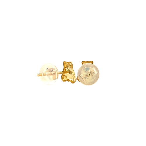 Gold children's ear studs bear 14 crt* new