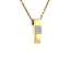 Gold pendant with diamond 14 crt