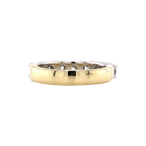 Gouden memoire ring 14 krt* nieuw