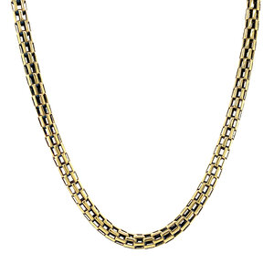 Gold fantasy necklace 14 crt