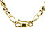 Gouden fantasie collier 56 cm 14 krt