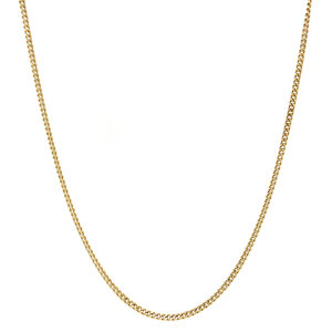 Gold length necklace gourmet 60 cm 14 crt