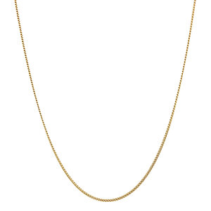 Gold length necklace gourmet 47 cm 14 crt