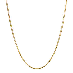 Gold length necklace gourmet 51 cm 14 crt