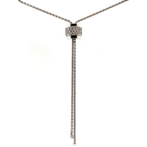 White gold Piaget Possession necklace with diamond 18 crt