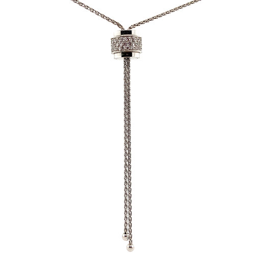 Witgouden Piaget Possesion collier met diamant 18 krt