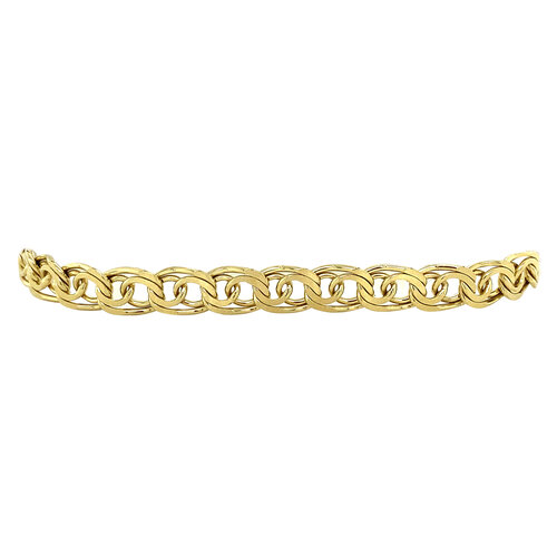 Gold bracelet 18.5 cm 14 crt