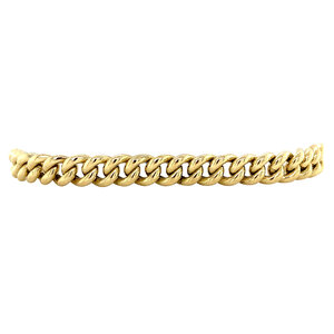 Gold-Gourmet-Armband 19,5 cm 14 Karat