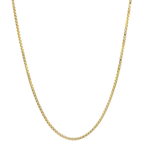 Gouden lengtecollier venetiaan 70 cm 14 krt