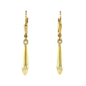 Gold earrings 14 kt