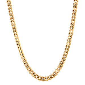 Gold-Gourmet-Halskette 71 cm 14 ct