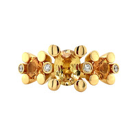 Gouden Bron Jewelry ring Phlox 18 krt