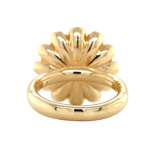 Golden Bron Schmuckring Konfetti 14 ct