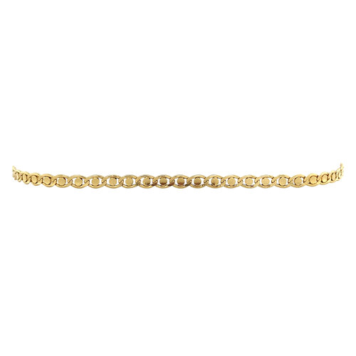 Gold bracelet 19.5 cm 14 crt