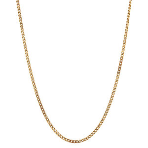 Gouden lengtecollier gourmet 51 cm 14 krt