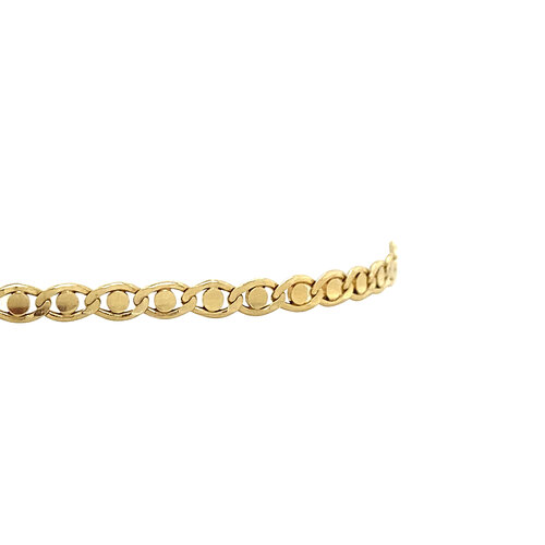 Gouden armband 19.5 cm 14 krt