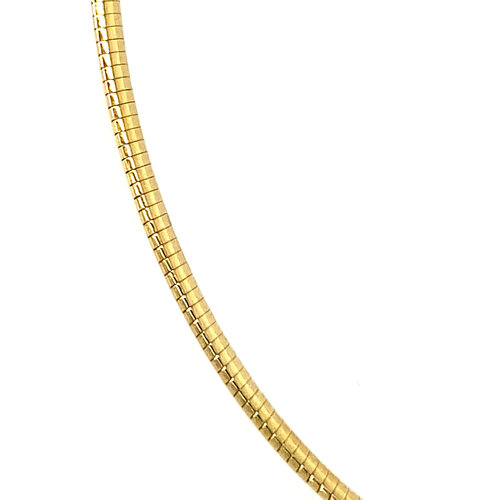Gold omega necklace 43 cm 14 crt
