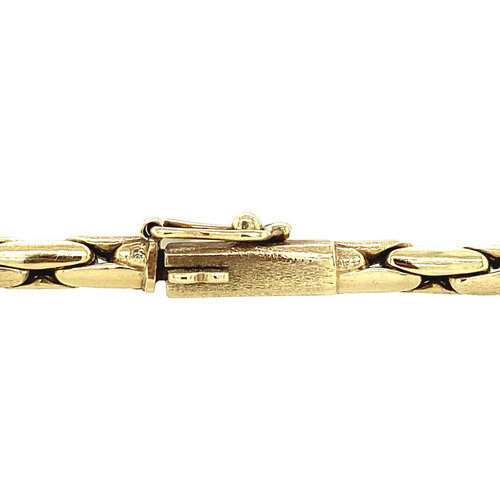 Gold bracelet 19.5 cm 14 crt