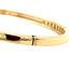 Gold bangle with diamond 14 crt