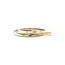 Tricolor gold ring 14 crt