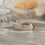 Gold ring with diamond 18 crt