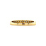 Gold alliance ring with diamond 14 crt* new