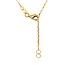 Gold necklace with Monzario pendant 14 kt* new