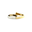 Gouden ring met diamant 14 krt