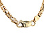 Golden king necklace 44.5 cm 14 kt