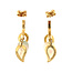 Gold earrings from Cacharel 18 kt