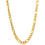 Golden figaro necklace 59 cm 18 kt