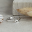 White gold ring with 14 carat diamond