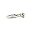White gold ring with 14 carat diamond