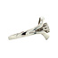 White gold ring with diamond 14 karat