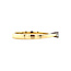 Gold solitaire ring with diamond 14 karat* new