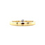 Gold solitaire ring with diamond 14 karat* new