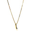 Gouden collier met diamant hanger R&C 14 krt